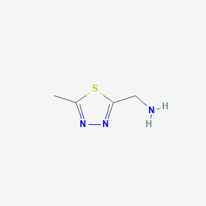 B1279897 (5-Methyl-1,3,4-thiadiazol-2-yl)methanamine CAS No. 784131-72-2