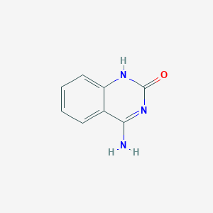 molecular formula C8H7N3O B1279901 4-氨基喹唑啉-2-醇 CAS No. 50440-88-5