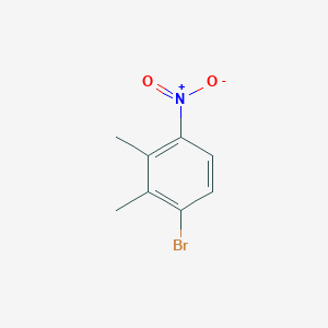 molecular formula C8H8BrNO2 B1279902 1-溴-2,3-二甲基-4-硝基苯 CAS No. 101421-63-0