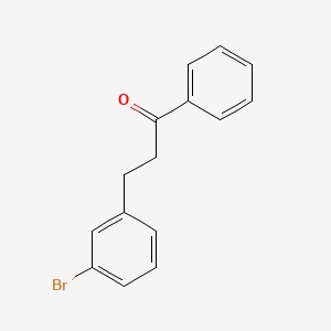 B1279904 3-(3-Bromophenyl)propiophenone CAS No. 65565-12-0