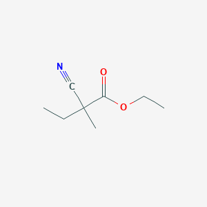 B1279906 Ethyl 2-cyano-2-methylbutanoate CAS No. 26739-87-7