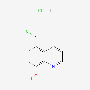 molecular formula C10H9Cl2NO B1279912 5-(氯甲基)-8-喹啉酚盐酸盐 CAS No. 4053-45-6