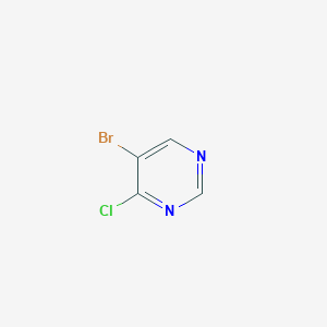 molecular formula C4H2BrClN2 B1279914 5-溴-4-氯嘧啶 CAS No. 56181-39-6