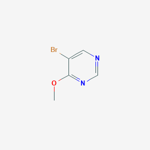 molecular formula C5H5BrN2O B1279915 5-溴-4-甲氧基嘧啶 CAS No. 4319-85-1