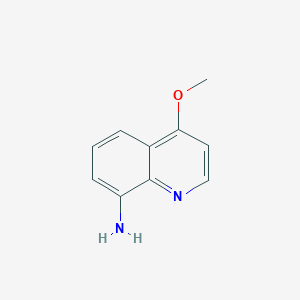 molecular formula C10H10N2O B1279916 4-甲氧基喹啉-8-胺 CAS No. 59665-93-9