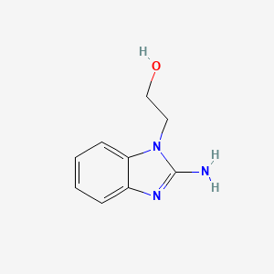B1279917 2-(2-amino-1H-benzo[d]imidazol-1-yl)ethanol CAS No. 24134-25-6