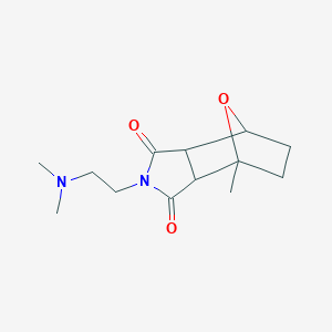 2-(2-(Dimethylamino)ethyl)-4-methylhexahydro-1H-4,7-epoxyisoindole-1,3-dione