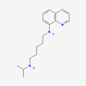 N(1)-Isopropyl-N(5)-(8-quinolinyl)-1,5-pentanediamine