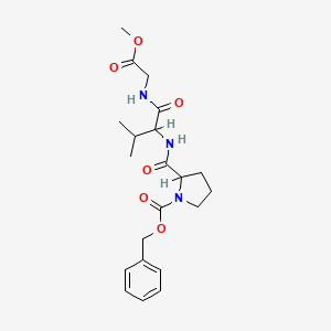 Methyl 1-[(benzyloxy)carbonyl]prolylvalylglycinate