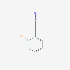 molecular formula C10H10BrN B1279921 2-(2-溴苯基)-2-甲基丙腈 CAS No. 57775-06-1