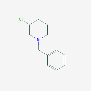 molecular formula C12H16ClN B1279925 1-苄基-3-氯代哌啶 CAS No. 54436-59-8