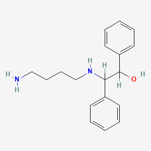 2-((4-Aminobutyl)amino)-1,2-diphenylethanol