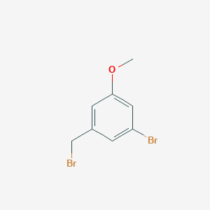 B1279928 1-Bromo-3-(bromomethyl)-5-methoxybenzene CAS No. 59297-29-9