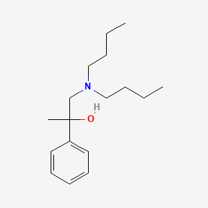 1-(Dibutylamino)-2-phenylpropan-2-ol