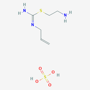 Pseudourea, 2-thio-, 1-allyl-2-(2-aminoethyl)-, sulfate