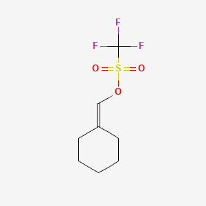 Cyclohexylidenemethyl trifluoromethanesulfonate