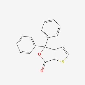 4,4-Diphenylthieno(2,3-c)furan-6(4H)-one