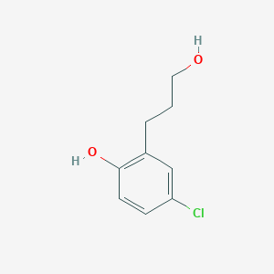 4-Chloro-2-(3-hydroxypropyl)phenol