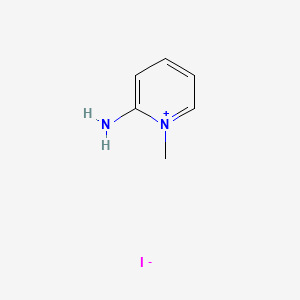 molecular formula C6H9IN2 B1279941 2-氨基-1-甲基吡啶-1-ium碘化物 CAS No. 6964-53-0