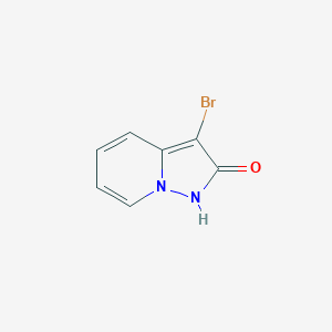 B1279951 3-Bromopyrazolo[1,5-a]pyridin-2-ol CAS No. 60637-30-1