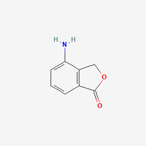 molecular formula C8H7NO2 B1279952 4-氨基邻苯二甲酰亚胺 CAS No. 59434-19-4