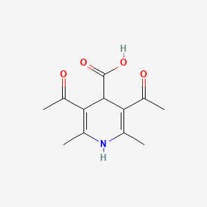 3,5-diacetyl-2,6-dimethyl-1,4-dihydropyridine-4-carboxylic Acid