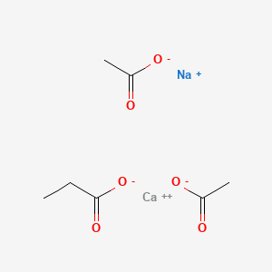 Propanoic acid, sodium salt, mixt. with calcium diacetate