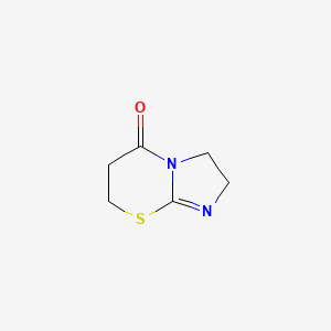 2,3,6,7-Tetrahydro-5H-imidazo(2,1-b)(1,3)thiazin-5-one