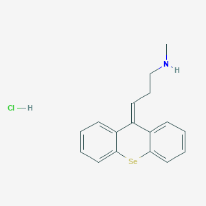 9-(3-Methylaminopropylidene)selenoxanthene hydrochloride