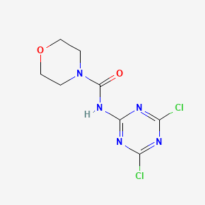 N-(4,6-Dichloro-1,3,5-triazin-2-yl)-4-morpholinecarboxamide