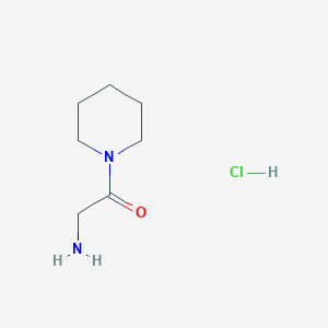 B1279976 2-Amino-1-(piperidin-1-yl)ethanone hydrochloride CAS No. 5437-48-9