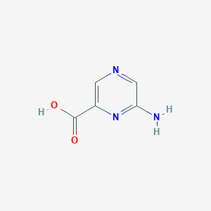 molecular formula C5H5N3O2 B1279984 6-氨基吡嗪-2-羧酸 CAS No. 61442-38-4