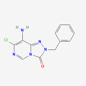 8-Amino-2-benzyl-7-chloro-[1,2,4]triazolo[4,3-c]pyrimidin-3-one