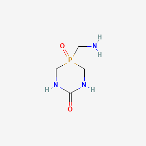 5-(Aminomethyl)-1,3,5-diazaphosphinan-2-one 5-oxide