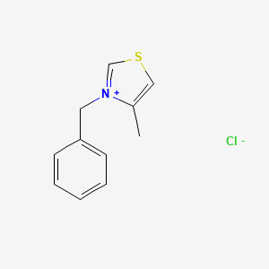 molecular formula C11H12ClNS B1280024 3-苄基-4-甲基噻唑鎓氯化物 CAS No. 4209-18-1