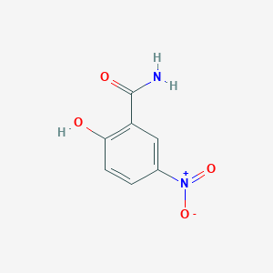 molecular formula C7H6N2O4 B1280025 2-羟基-5-硝基苯甲酰胺 CAS No. 2912-78-9