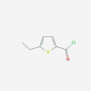 molecular formula C7H7ClOS B1280030 5-Ethylthiophene-2-carbonyl chloride CAS No. 64964-17-6
