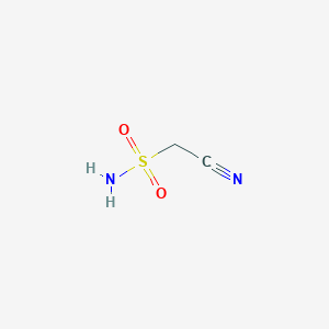 molecular formula C2H4N2O2S B1280033 氰甲磺酰胺 CAS No. 41827-87-6