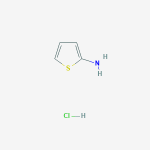 molecular formula C4H6ClNS B1280040 噻吩-2-胺盐酸盐 CAS No. 18621-53-9