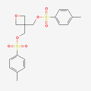 [3-[(4-Methylphenyl)sulfonyloxymethyl]oxetan-3-yl]methyl 4-methylbenzenesulfonate