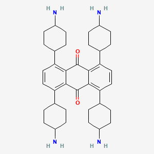 1,4,5,8-Tetrakis(4-aminocyclohexyl)anthraquinone