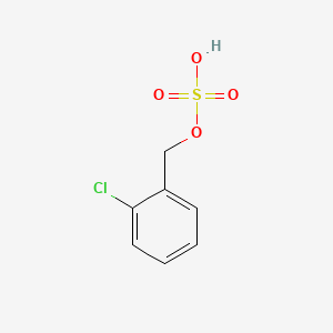 2-Chlorobenzenemethanol hydrogen sulfate