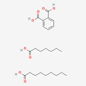 Heptanoic acid;nonanoic acid;phthalic acid