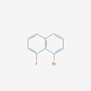 molecular formula C10H6BrI B1280078 1-溴-8-碘萘 CAS No. 4044-58-0