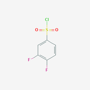 molecular formula C6H3ClF2O2S B128008 3,4-二氟苯磺酰氯 CAS No. 145758-05-0