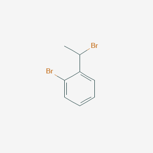 B1280084 1-Bromo-2-(1-bromoethyl)benzene CAS No. 62384-31-0