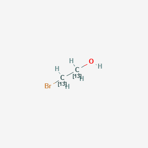 B1280097 2-Bromo(1,2-13C2)ethanol CAS No. 84508-51-0