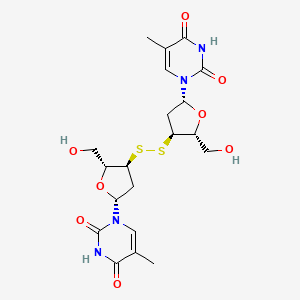 Thymidine, 3',3'''-dithiobis(3'-deoxy-)