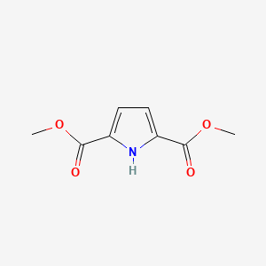 molecular formula C8H9NO4 B1280103 二甲基1H-吡咯-2,5-二羧酸酯 CAS No. 1757-29-5