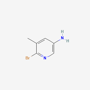 molecular formula C6H7BrN2 B1280104 5-氨基-2-溴-3-吡啶甲酸 CAS No. 38186-83-3